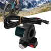 Electric Bike Twist Throttle ABS with Green Screen Lock Keys