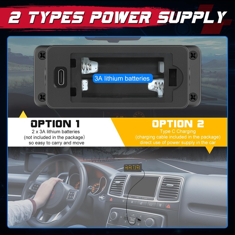 OFFROADTOWN 4 Gang Switch Panel Wireless Remote Control 4 Light