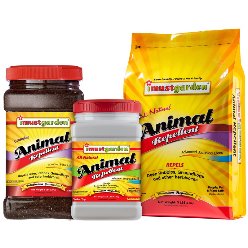 I Must Garden Deer, Rabbit and Groundhog Repellent: All-Weather Granular
