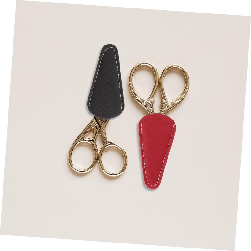 Beavorty Scissor Container Protective Cover Pcs Eyebrow Trimming Scissor Cover