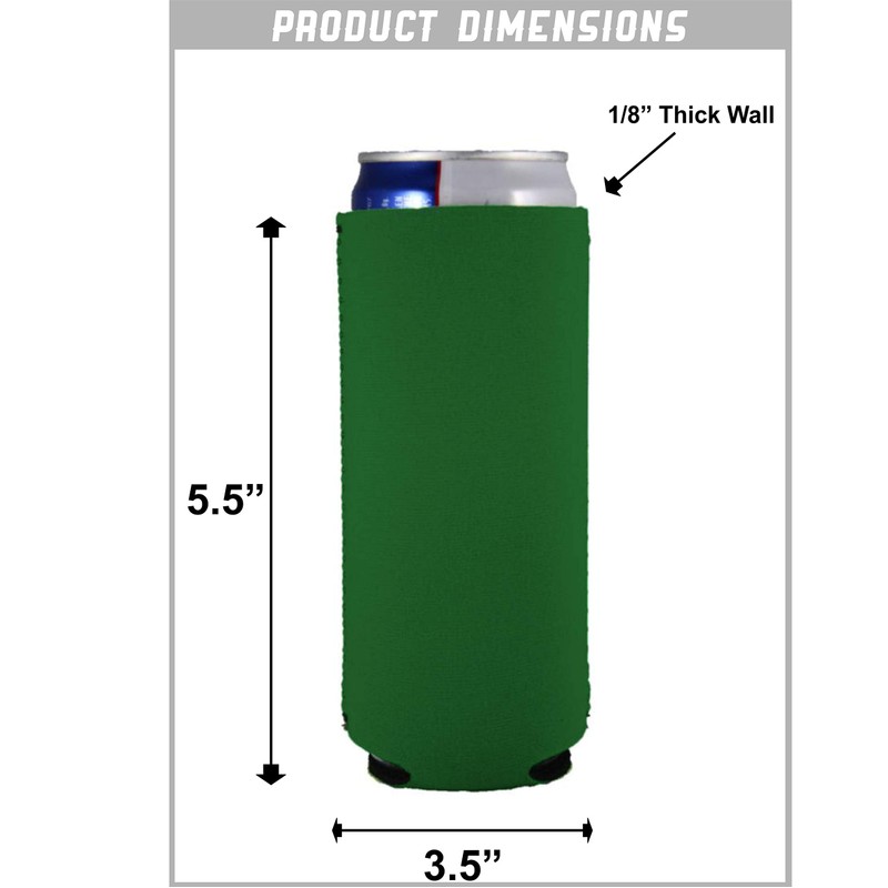 Fck It Funny Slim Can Coolie (Orange, 2 Pack)