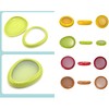 Generic 4pc Silicone Fruit And Vegetable Storage Container Set For