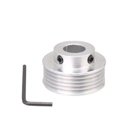 BQLZR 6T Outer Diameter 40mm Inner Hole 14mm PJ Pulley for Motor Shaft Mini Table Electric Machinery