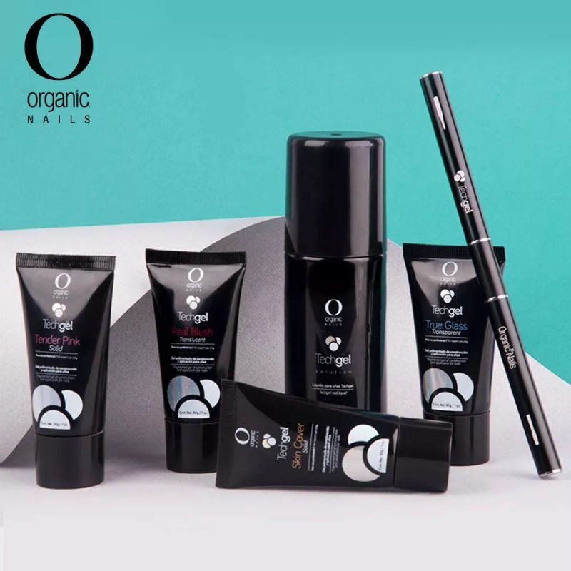 Organic Nails Tender Pink Gel De Techgel By Organic Nails
