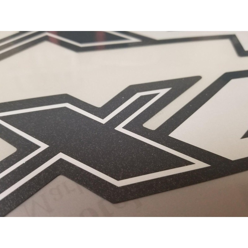 2Pc 4x4 Decals Stickers Emblem Replacement for Silverado Truck Bed