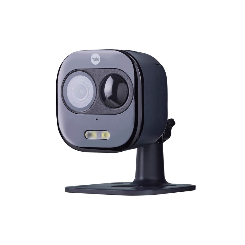 Yale SV-DAFX-B Front Door Camera - Spotlight And Siren Alarm,