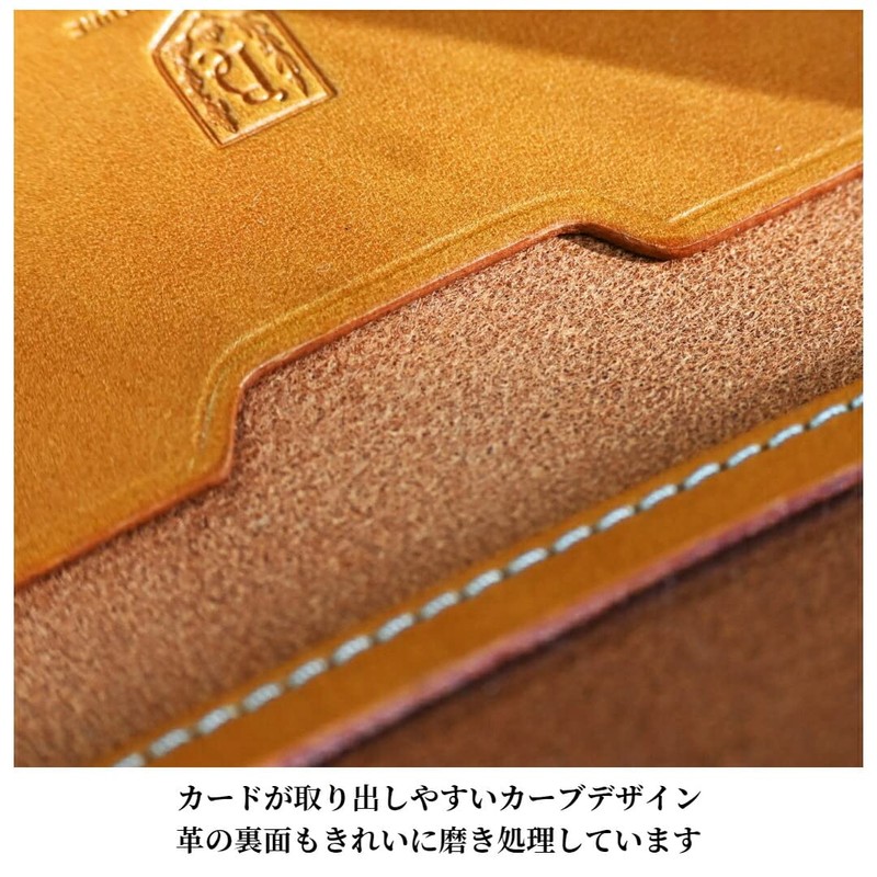 BlancCouture Slim Folio Genuine Leather License Case, Feil (Green)