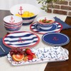 The Lakeside Collection Lake Melamine Dinnerware - Set of 4