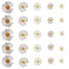 Aweisile Daisy Patch, Iron-On Patches, Pack of 25 Sew-On Flower