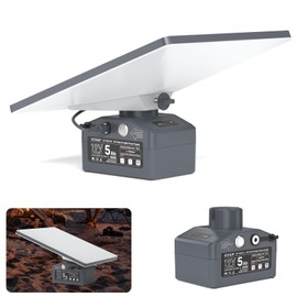 Starlink Mini Battery Pack with Mount, 2025 Upgraded Outdoor Waterproof Rechargeable Battery Power Supply 19V/ 5Ah/ 95Wh, Plug and Play for SPX, Portable Starlink Mini Mount Kit with Power Adapter