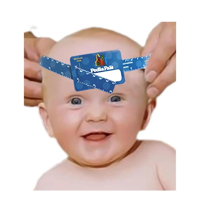 PediaPals Head Circumference Measuring Tape Baby - Reusable Latex-Free Baby