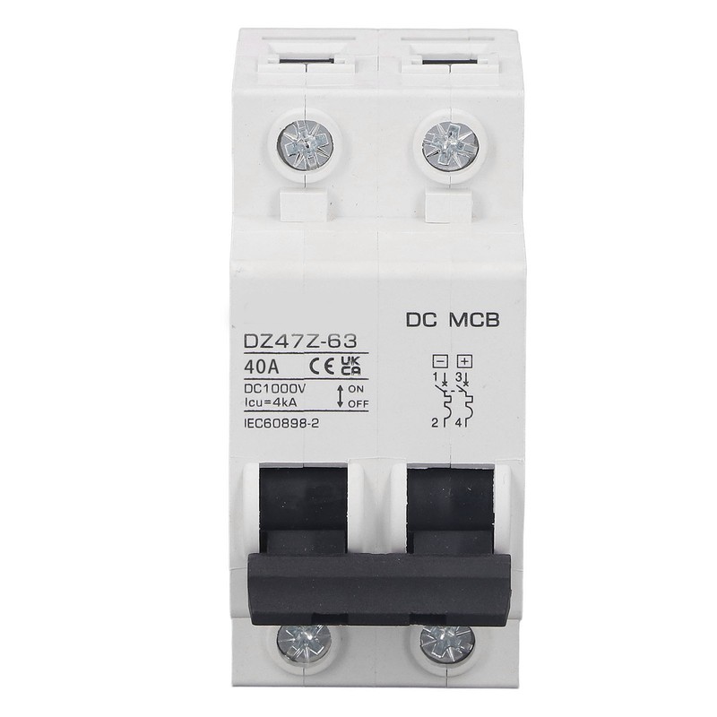 DC Circuit Breaker Overload Protection Magnetic System PV Circuit Breaker