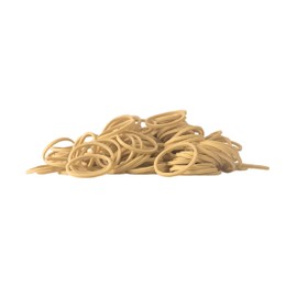 Upgrade Office Supply UPG23710 Rubber Bands, Size #10 (1-1/4” x 1/16”), 1/4 lb. Bag, 925 Bands, Natural Crepe, Made in USA – Strong, Flexible for Home, Office, School