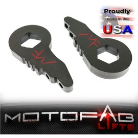 MotoFab Lifts TKGM2500 1-3 inch Leveling lift kit compatible with Chevy Silverado Sierra GMC 2500HD 3500HD