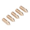 10 Pcs 3D Printer Nozzle Brass 0.4mm M6 High Flow