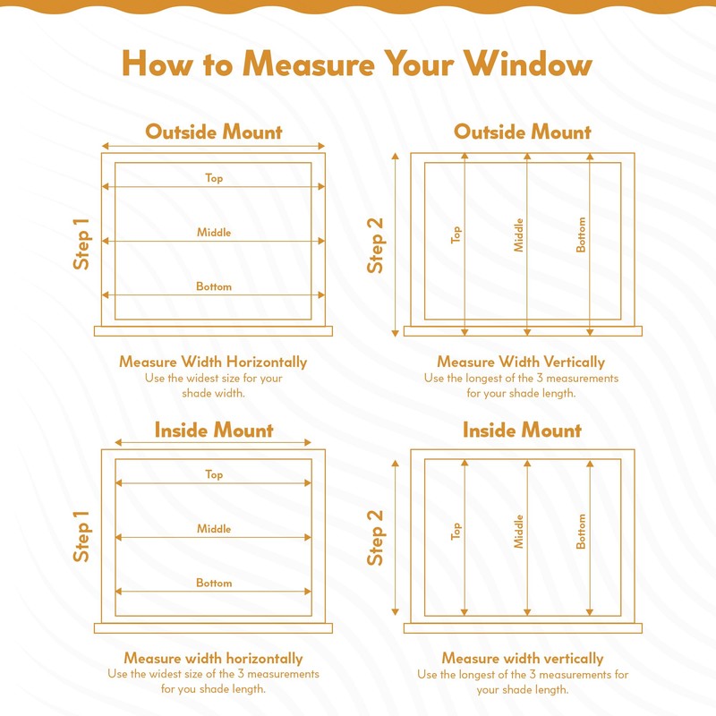 Radiance Cordless Bamboo Roman Shades for Windows - Flatweave Bamboo