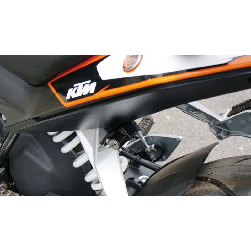 Kijima KTM-05000 Motorcycle Parts Helmet Lock Black KTM DUKE125:12Y-/200:13y-