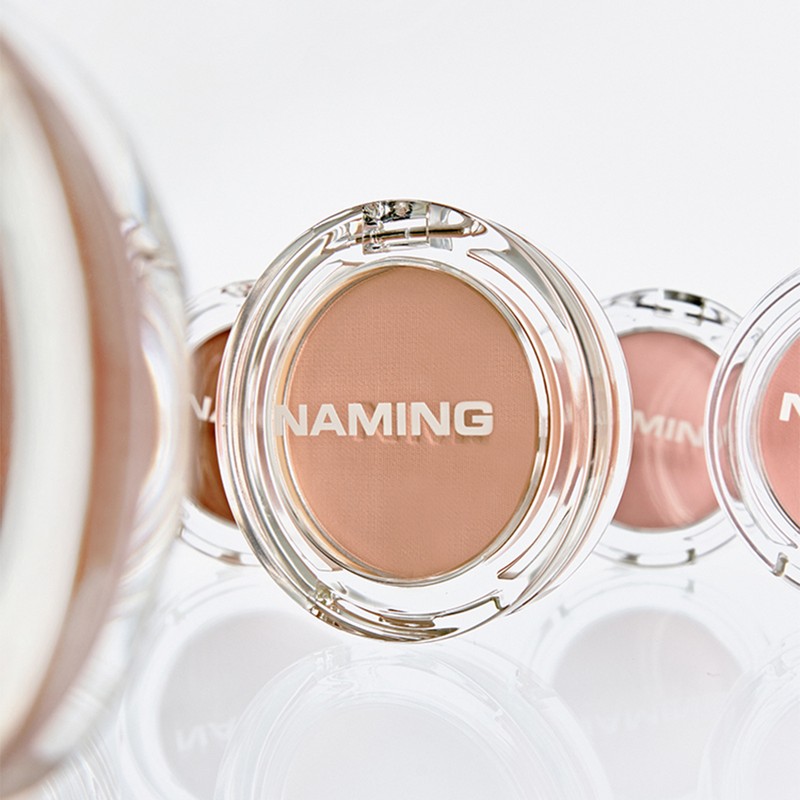 NAMING. Fluffy Powder Blush (Set/Single) (22 Colors) - TENDER