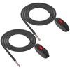 XMSJSIY 3A 12V 24V Inline Cord Switch ON/Off Push Button