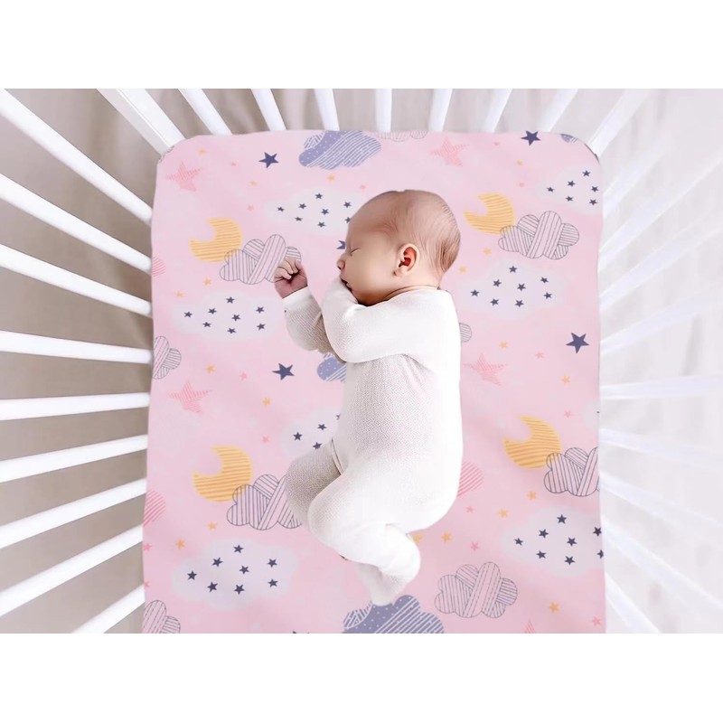 Cot Bed Fitted Sheets 140 x 70 Cotton Jersey |