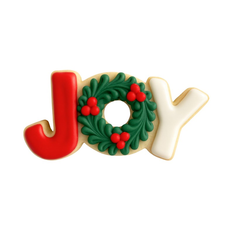 Foose Brand JOY Cookie Cutter 4.5 Inch –Tin Plated Steel