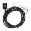 IDEA Waterproof Motorcycle Gear Indicator for Yamaha, Motorcycle LED Digital