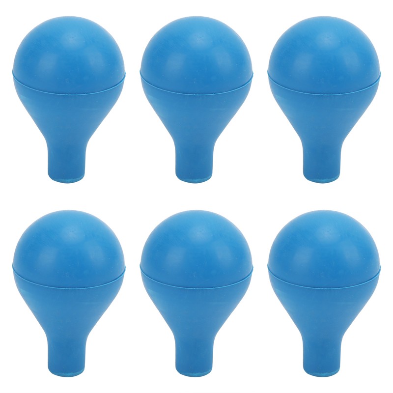 10Pcs Suction Balls Laboratory Rubber Bulbs for Graduated Tubes Droppers
