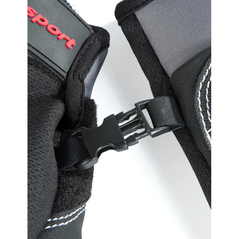 Ultrasport Race Touchscreen Cycling Gloves - Black/Grey, Large