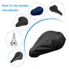 HSYTEK Pack of 2 Bicycle Saddle Rain Cover Waterproof Bicycle