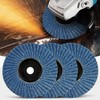 Alrens Pack of 12 Flap Discs, Flap Discs, Sanding Discs,