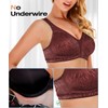 WingsLove Full Coverage Bras for Women Wirefree Non Padded Minimizer