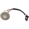 Beige Fuel Gas Filler Door Tank Cap Release Switch Button