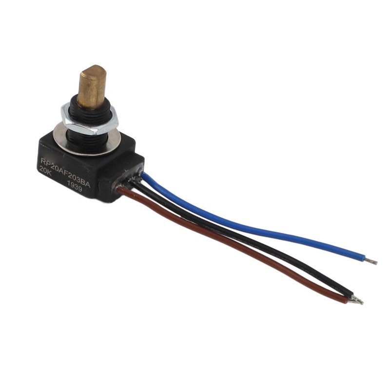 Linear Taper Adjustable Resistor IP65 Waterproof 0.25W Rated Power 320°