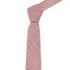 King & Priory Indian Red Herringbone Tie