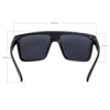 BINGKING Polarized Sunglasses for Men Lightweight TR90 Frame UV400 Protection
