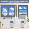 Flamorrow Insulated Foam Panels for Portable AC Window Seal Kit,