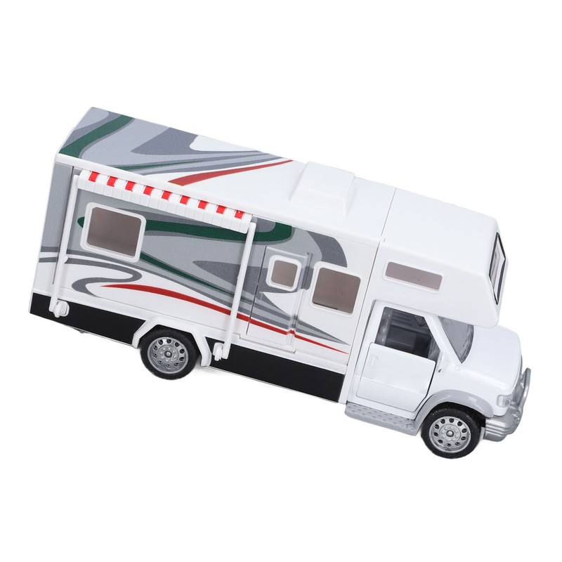 1/32 Kids RV Toy Sound Light Opening Doors Simulation Educational
