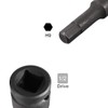 TA-VIGOR Impact Hex Bit Socket, 1/2" Drive x H9 (9mm)