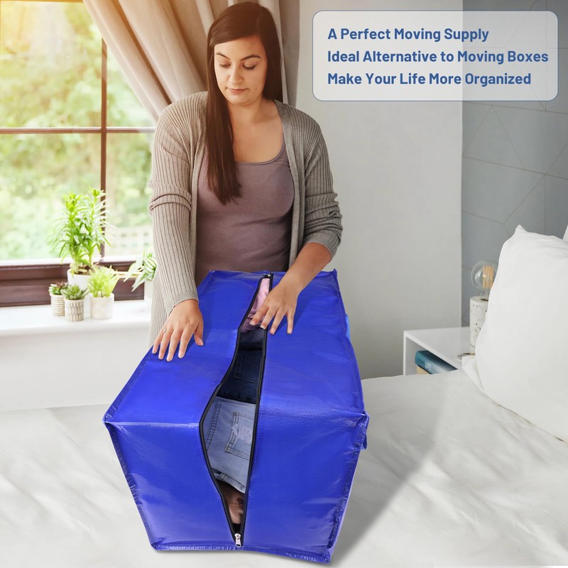 BlissTotes Moving Bags, Heavy Duty Moving Supplies & Storage Bags,