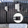 Haupowfo Universal Waterproof Heavy Duty 1200lbs Holding Force 12VDC 24VDC