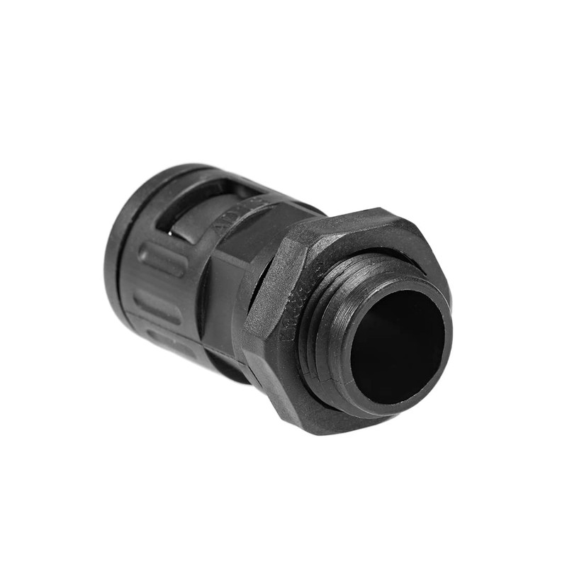 sourcing map Cable Gland Corrugated Tube Connector AD13 Pipe Joint