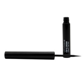 Younique DIP & DRAW Liquid Eyeliner | Perfect - Deep Black | Waterproof and Sweat-Proof | Long-Lasting Up to 18 Hours | Ultra-Fine Precision Applicator for Bold or Subtle Looks
