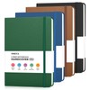 OMEYA Hardcover Journal Notebooks for Work: 4 Pack, A5 100gsm