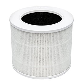 FFyan Replacement Air Filter Compatible with Levoit Core Air Purifier Part Number Core Mini-RF 3 in 1 Filtration System (White)
