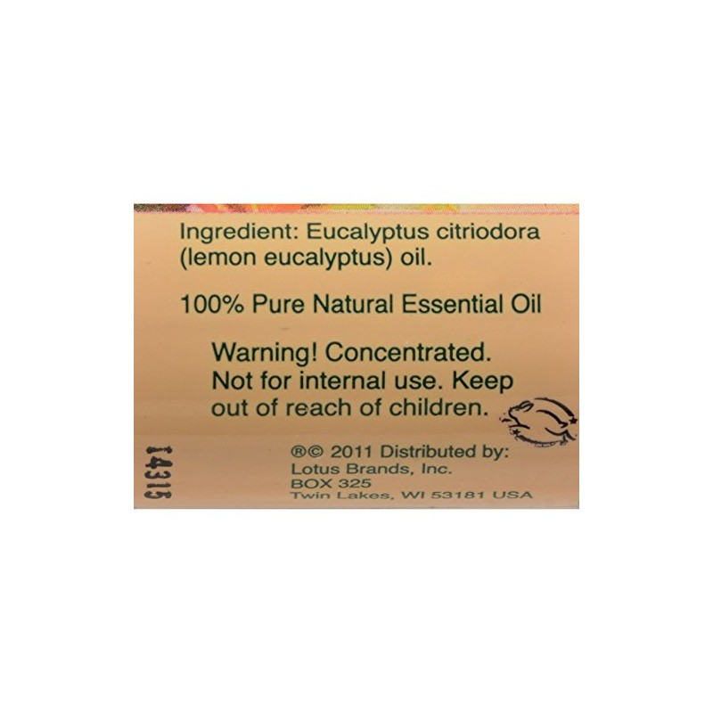 Nature's Alchemy Essential Oil Lemon Eucalyptus, 0.5 fl oz