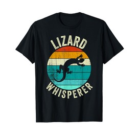 Vintage Retro Lizard Whisperer Gecko Reptile Lover Kids Gift T-Shirt