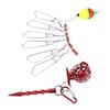 Fishing Lock Buckle with Reel Stainless Steel Live Fish Locks