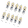 10 Pack G4 2835 LED Bulb Transparent Led Lamp Plug
