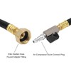 RV Winterizing Kit Quick Connect Plug To 3/4in Garden Hose