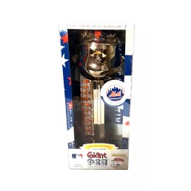 CHARLIE BROWN NEW YORK METS LIMITED EDITION GOLD MUSICAL GIANT PEZ - NEW IN BOX